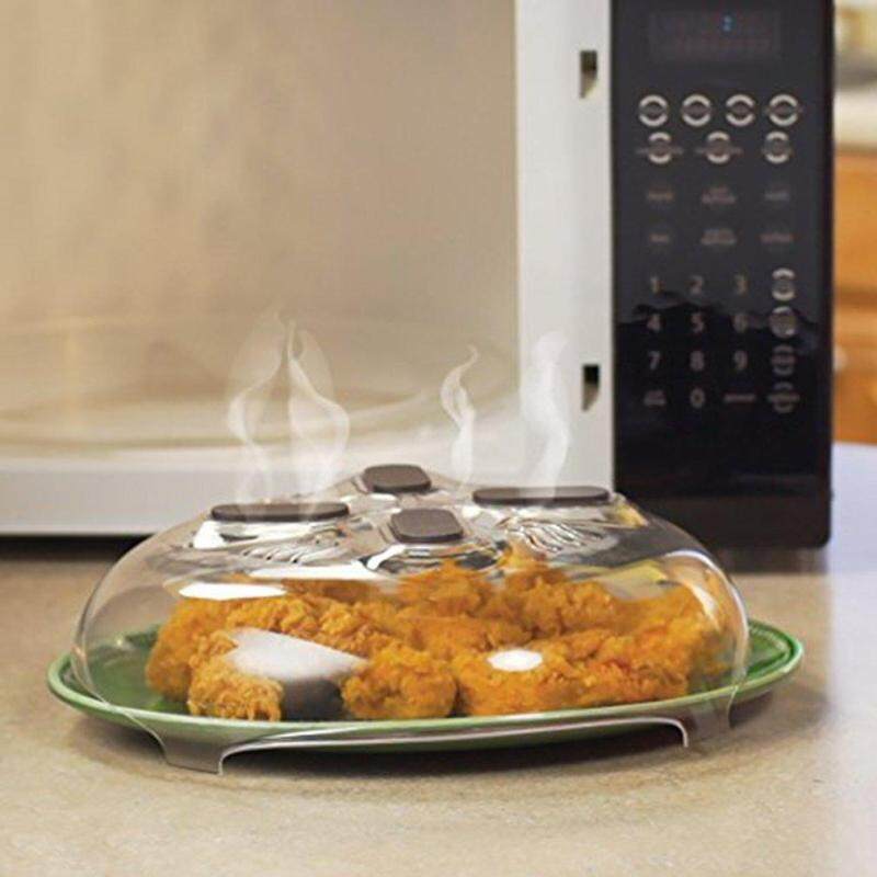 Belle Magnet Splatter Guard Microwave Hover Anti-Sputtering Cover With Steam Vent