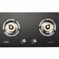 Elba 2 Burners Gl Gas Hob Egh B8240g Black Lazada Elba 2 Burner Built In Gl Gas Cooker Hob Egh 8022bk Black