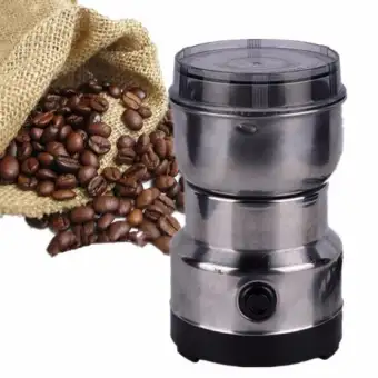 Electric Coffee Beans Grinder Maker Nuts Mill Stainless Steel Electric Coffee Beans Grinder Maker Nuts Mill Stainless Steel Grinding Machine Bean Nut E Herbs