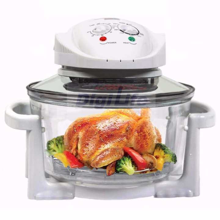FlavorWave 12L Halogen Convection Oven w/Glass Bowl Lazada