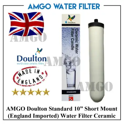 Genuine Doulton Standard 10" Short Mount (England Imported),Water Filter,Ceramic Candle Filter