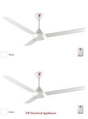 Kdk 60 Ceiling Fan 3 Blade K15v0 White Twin Pack Malaysia