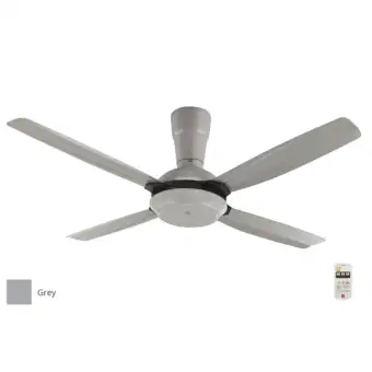 Kdk K14x5 Gy 56 Remote Control Ceiling Fan Grey