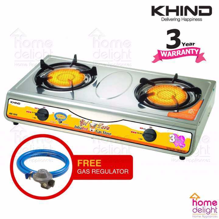 Khind IGS1515 Infrared Gas Stove Lazada