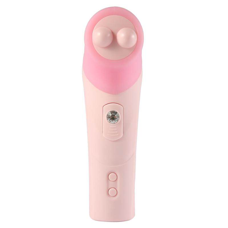 Leegoal 2-in 1 Functions Electromotion Mini Massage+ Filling Water Meter Device , Pink Singapore
