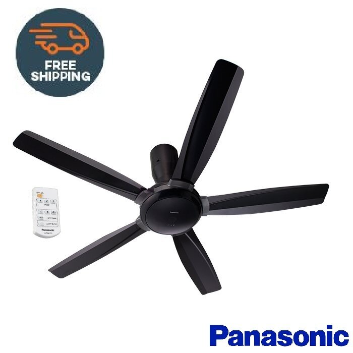 Panasonic Bayu 5 56 Blades Ceiling Fan F M14d5 Dark Grey Lazada