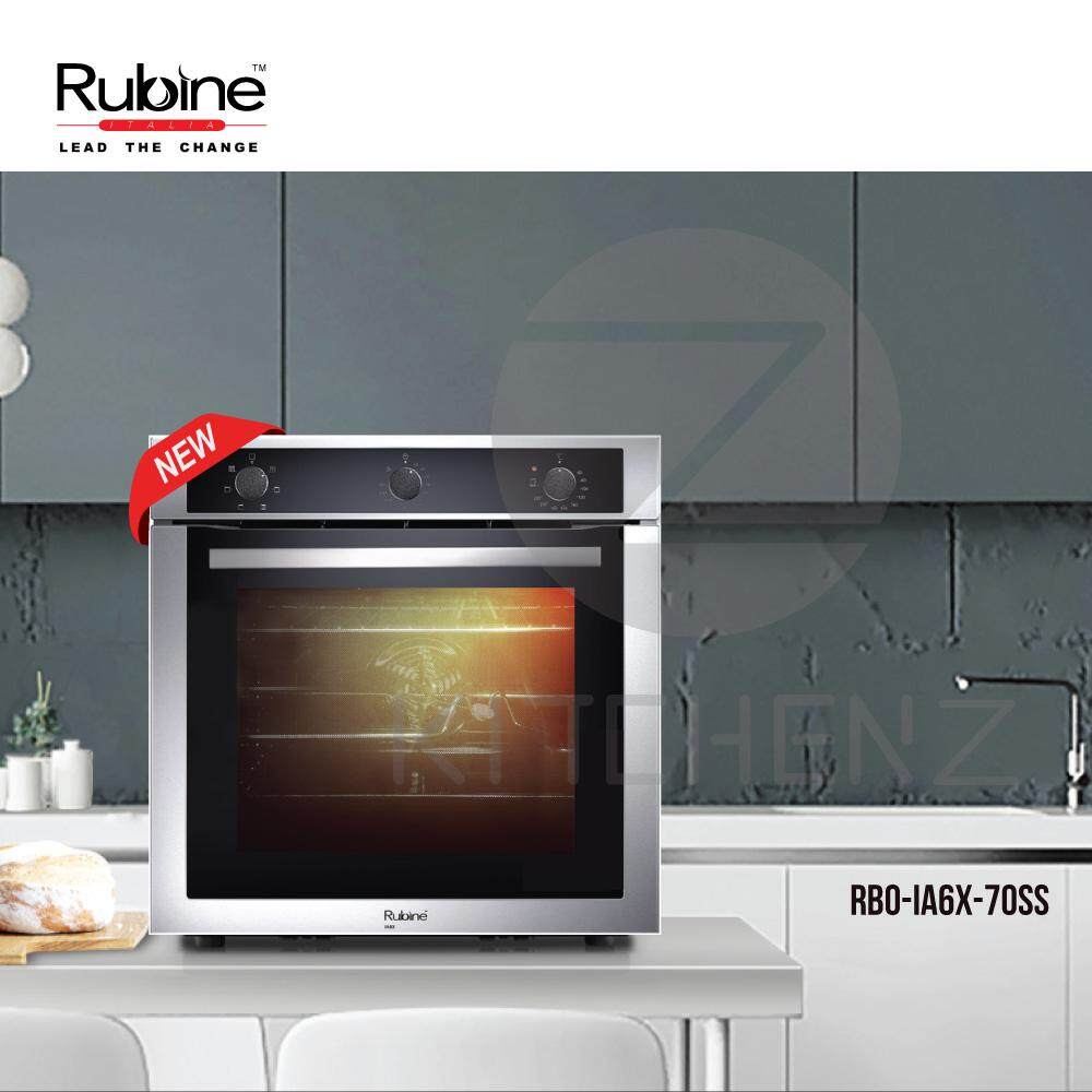 Rubine RBOIA6X70SS Builtin Oven 70L 6 Functions Lazada