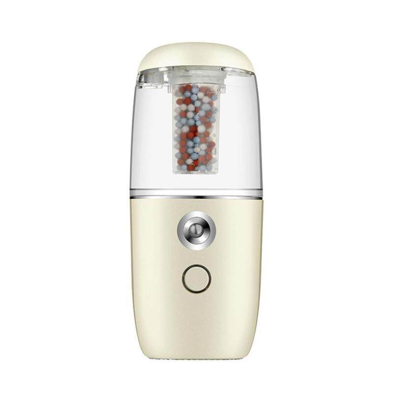 YUESHUNBUHA [Latest Design]Mini Portable Humidifier Car Oil Diffuser, Kobwa Ultrasonic Essential Air Diffusers With Negative Ions Particles.(white) - intl Singapore