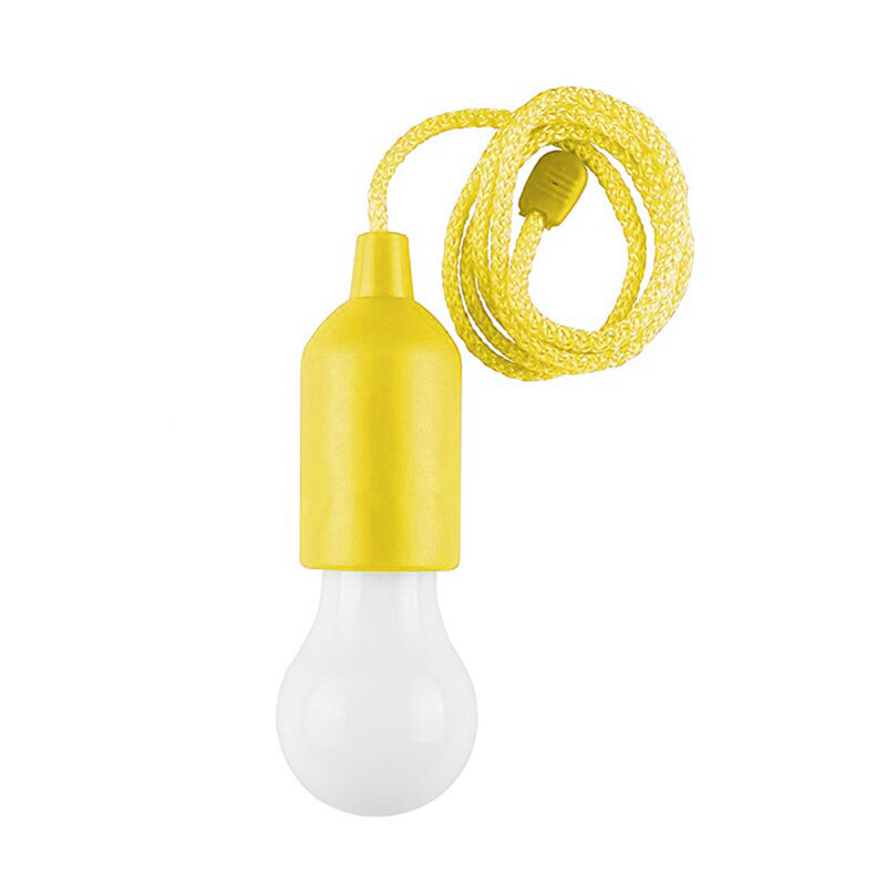 Bóng Đèn LED Dây Kéo, Pin Đèn Trắng Ấm Treo Tiện Dụng Nhiều Màu