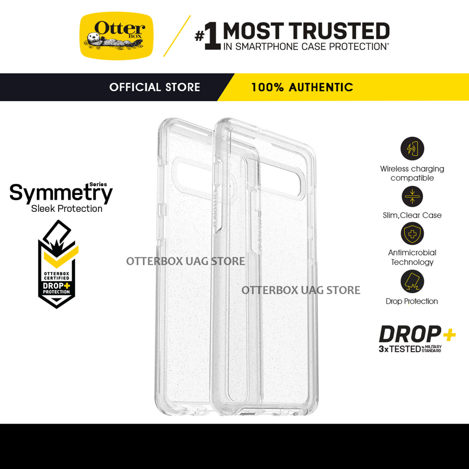 Ốp lưng otterbox symmetry cho samsung galaxy s10 plus / galaxy s10e / galaxy s10