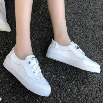 Qyshop Women\u0027s Two Wear Walking Shoes Height Platform Lazy Casual Running Shoes【Reference size chart】