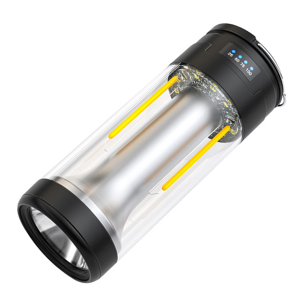 Multi-Function 4h led camping lantern waterproof USB rechargeable LED Flashlight lamp 4 light modes for power loss lamp outdoor Indoor
