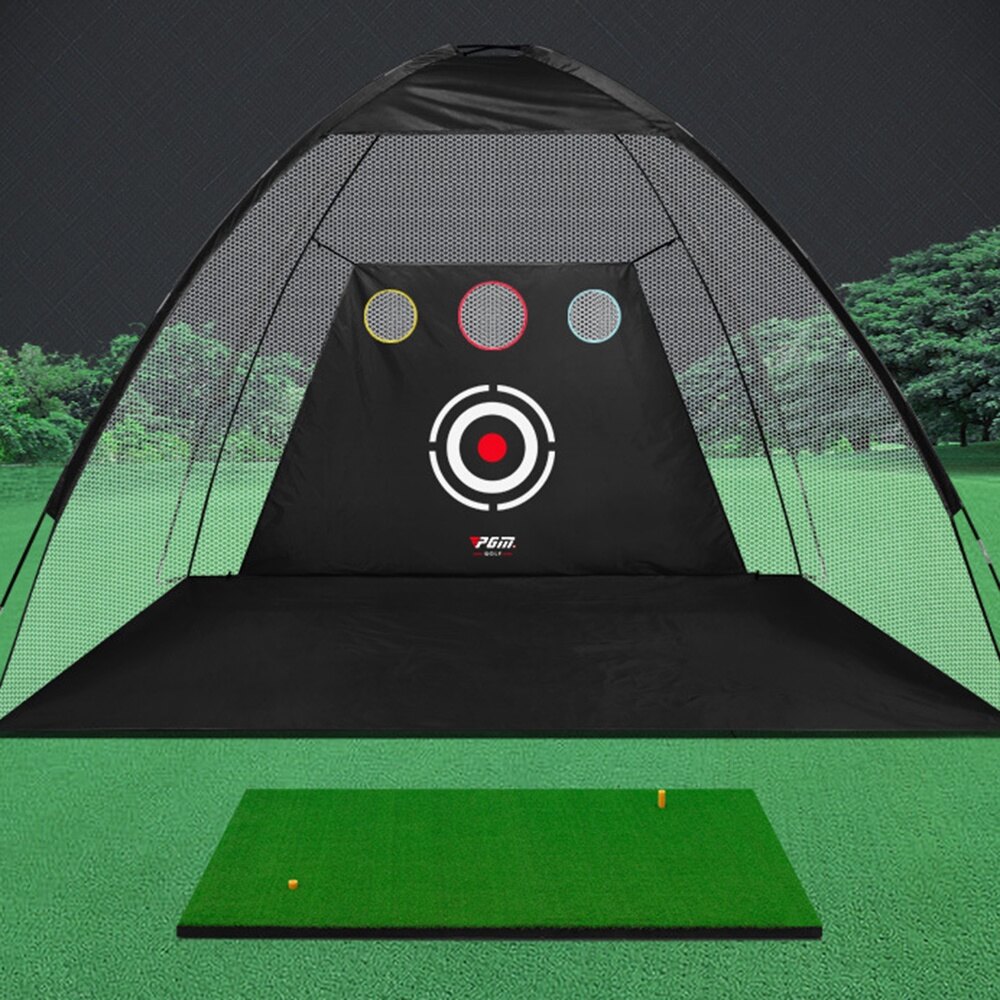 PGM Golf Practice Net Indoor Practice Net Cuttable Golf Strike Cage Strike Net Golf Supplies LXW013