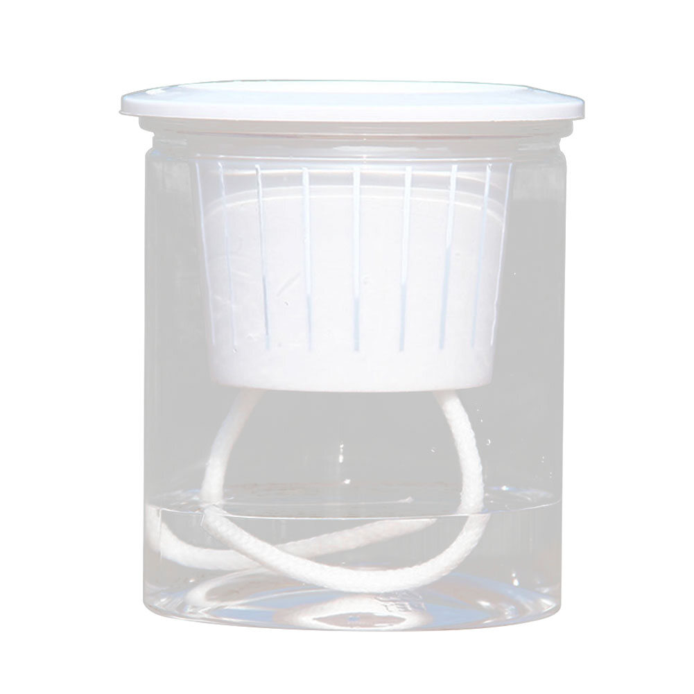 Farfi Clear Automatic Water Absorption Self Watering Hydroponic Flower Pot Planter
