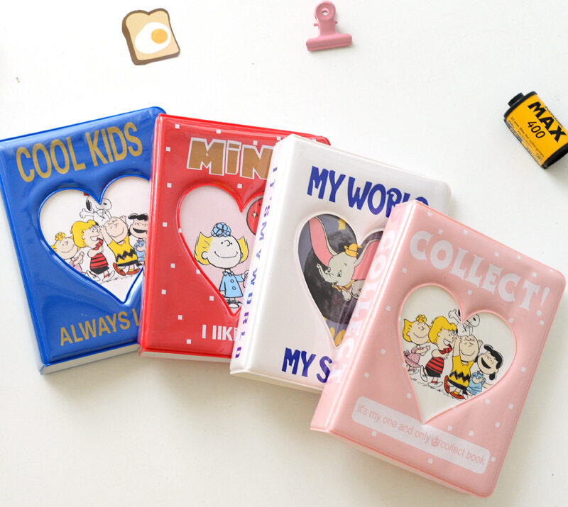 64กระเป๋าPolaroid 3นิ้วอัลบั้มรูปLoveไล่ดาวสำหรับFujifilm Instax Mini LiPlayฟิล์มติดกระจกห้องน้ำผู้ถือPhotocardsกระเป๋าการ์ดLomoผู้ถือ