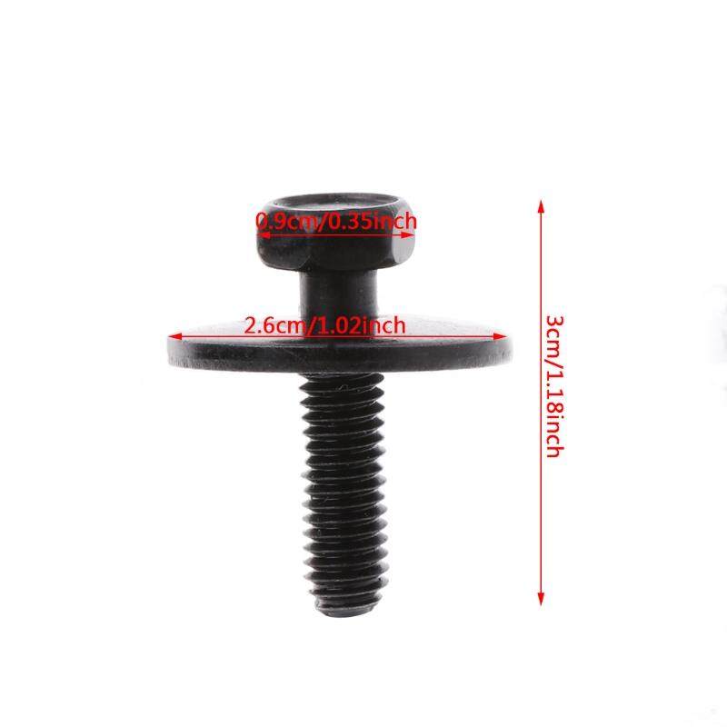 40pcs Car Engine Undertray Cover Clips Bottom Shield Guard Screws For Toyota