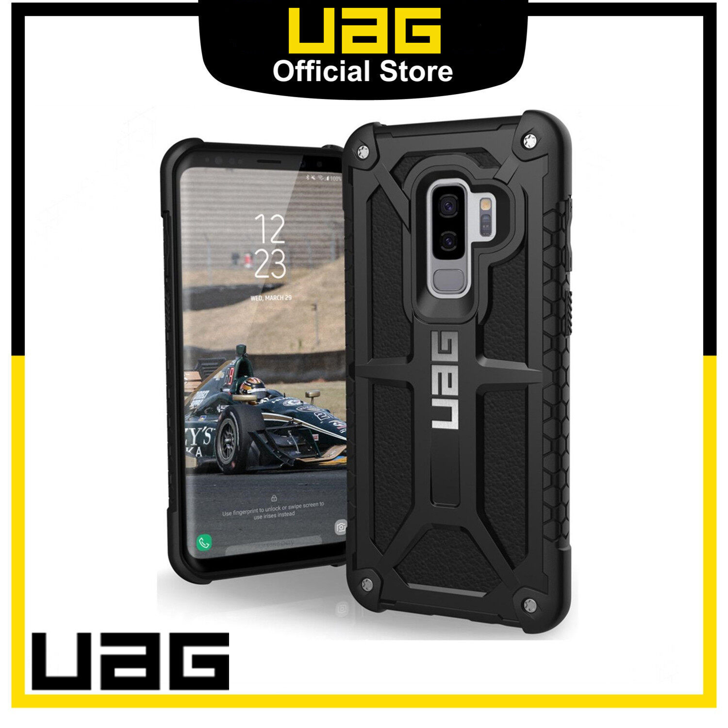 UAG For Galaxy S9+ Plus / Galaxy S9 / Galaxy S8 Plus / Galaxy S8 Case Monarch Samsung Casing Cover Rugged Shockproof Military Drop Tested Protective