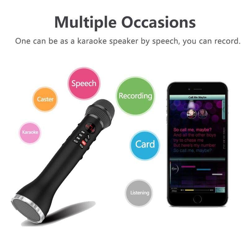 Professional Karaoke Microphone Wireless Speaker Portable Bluetooth