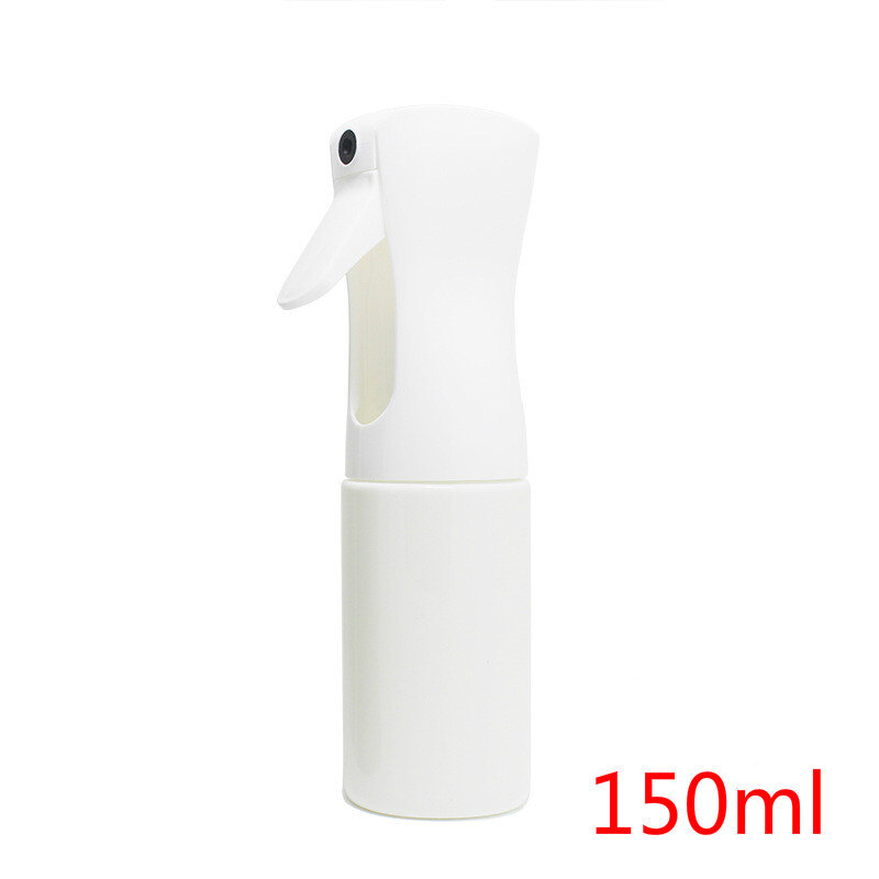 [ILOVEDIY] 150ml/300ml Portable Continuous Spray Bottle / White Black Hairdressing Water Sprayer/Refillable Water Spray Bottle for Hairstyling Cleaning Salon and Barbershop