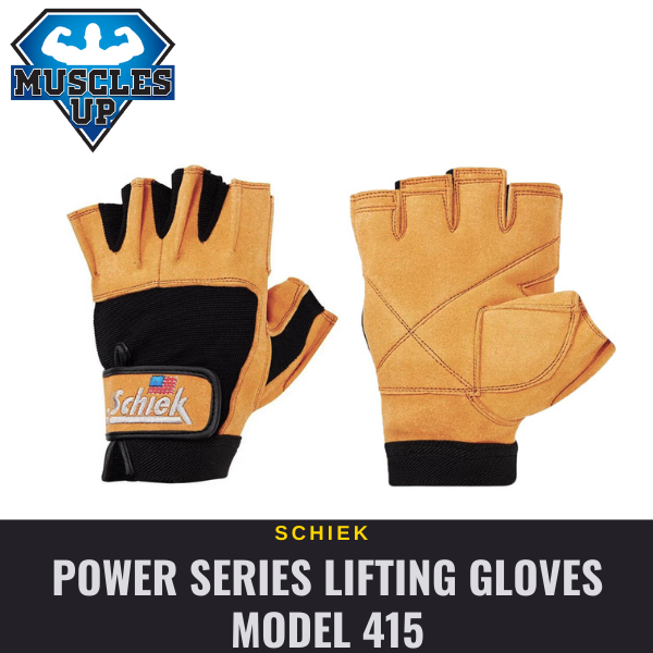 【AUTHENTIC】SCHIEK Power Series Lifting Gloves [Model 415] Power