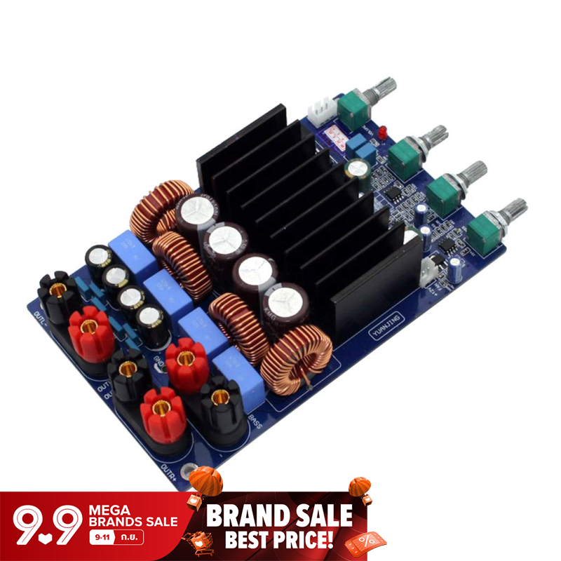 ZM tas5630 2.1 Class D 300W + 150W + 150W เครื่องขยายเสียงปรับโทนได้ ...