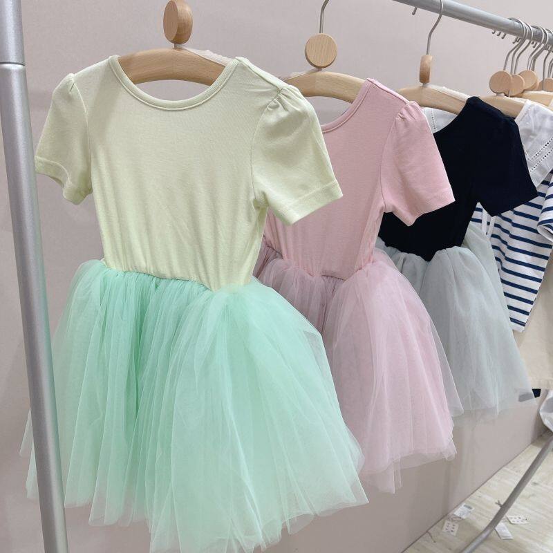 Ballet Dance Dress Multi-Layer Gauze Dress Kids Summer Princess Dress Backless Dancing Dress Fashion