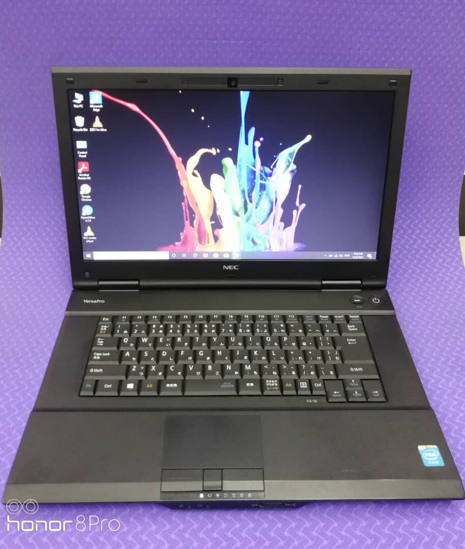 NEC VersaPro VK25LX-K PC-VK25LXZCK Core i3 4GB 500GB DVD-ROM 15.6