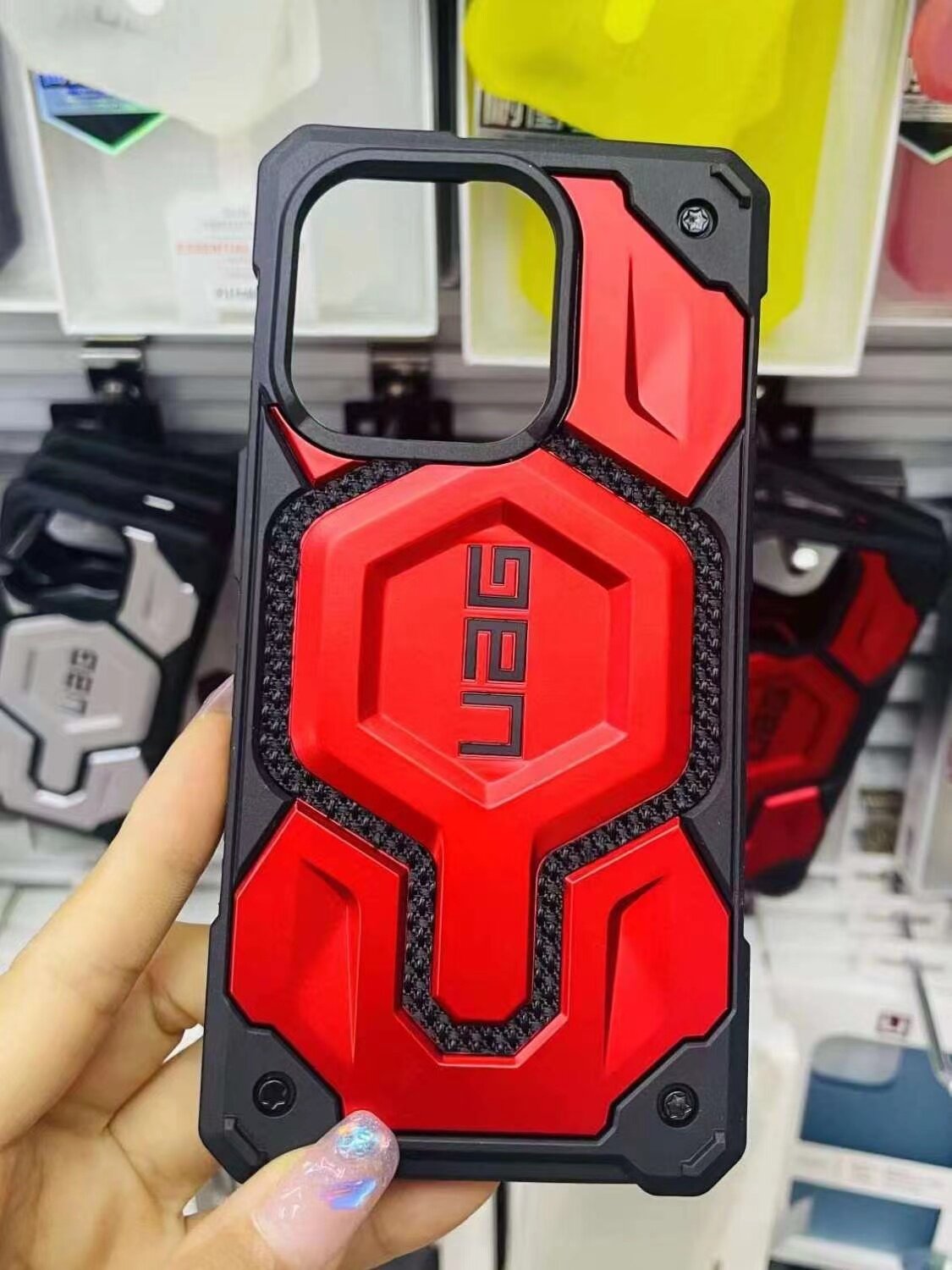 UAG Monarch Kevlar Series Protection Case with magsafe for iPhone 14