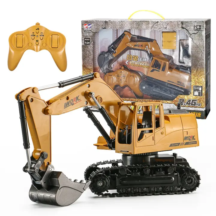 remote control digger toy