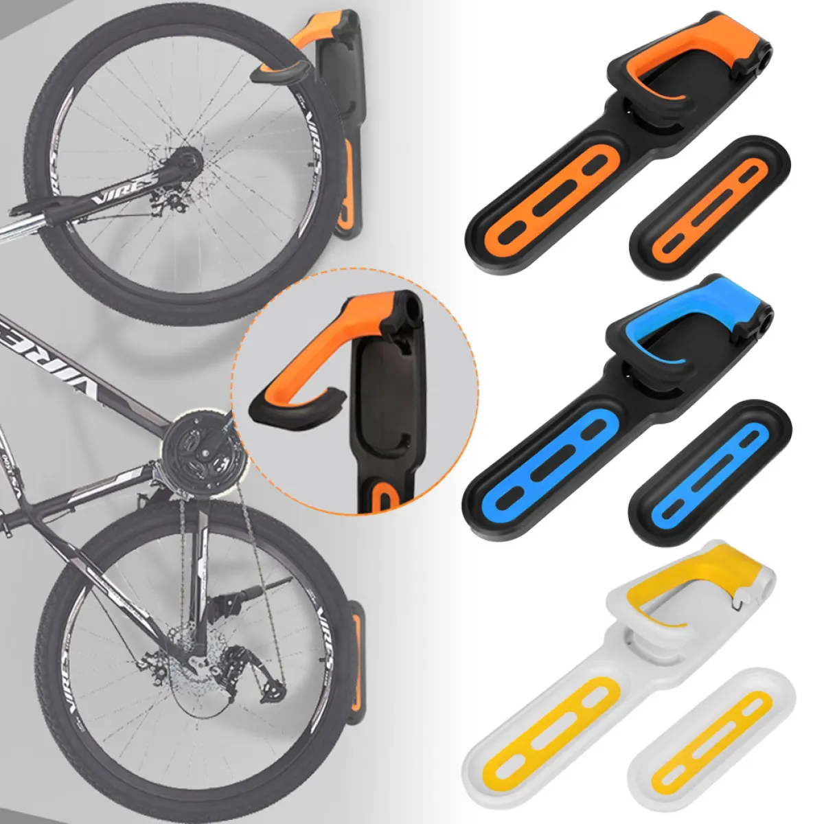 vertical bike hanger wall