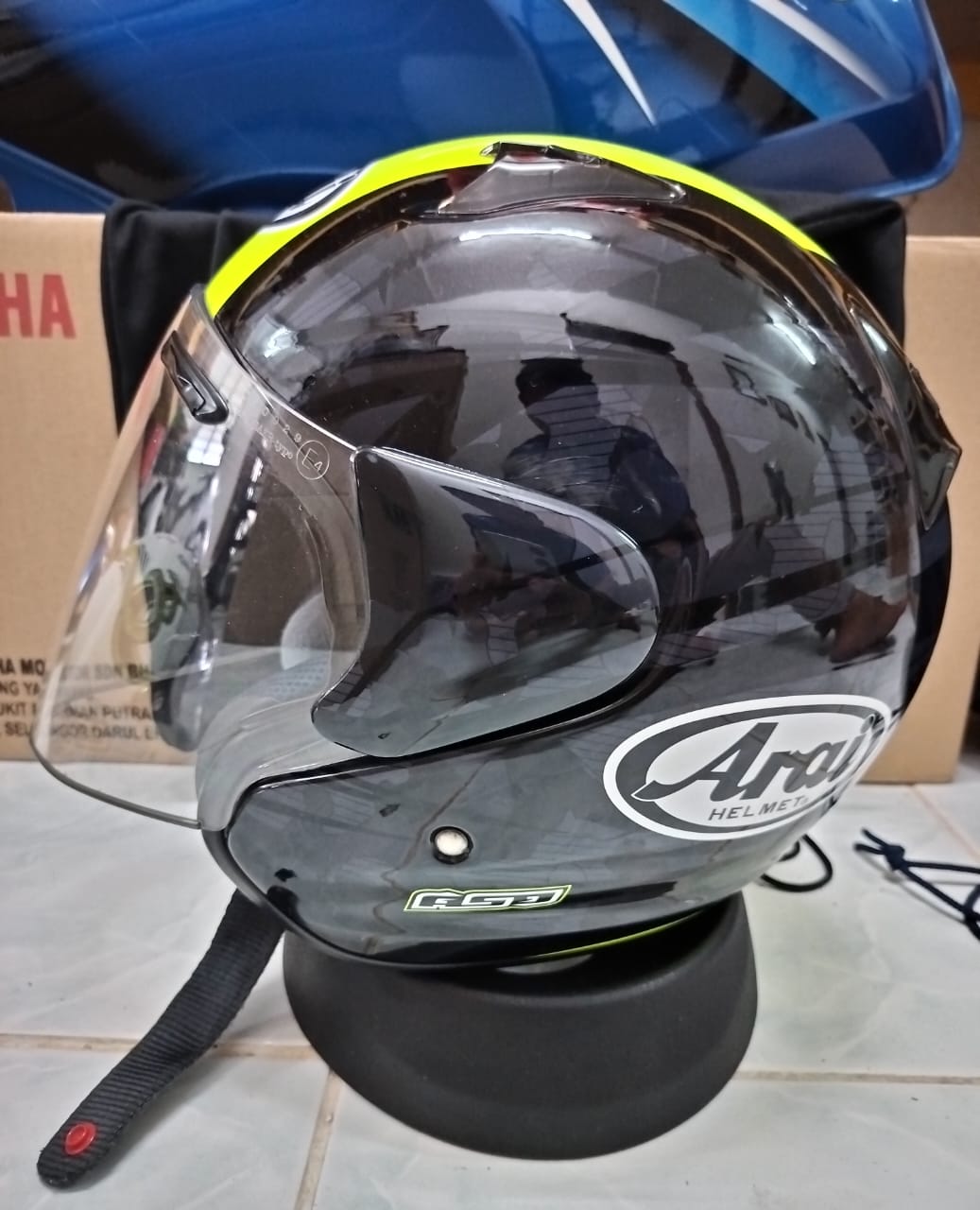 ARAI SZF BLAST YELLOW ORIGINAL JAPAN ( SIZE L ) | Lazada Malaysia