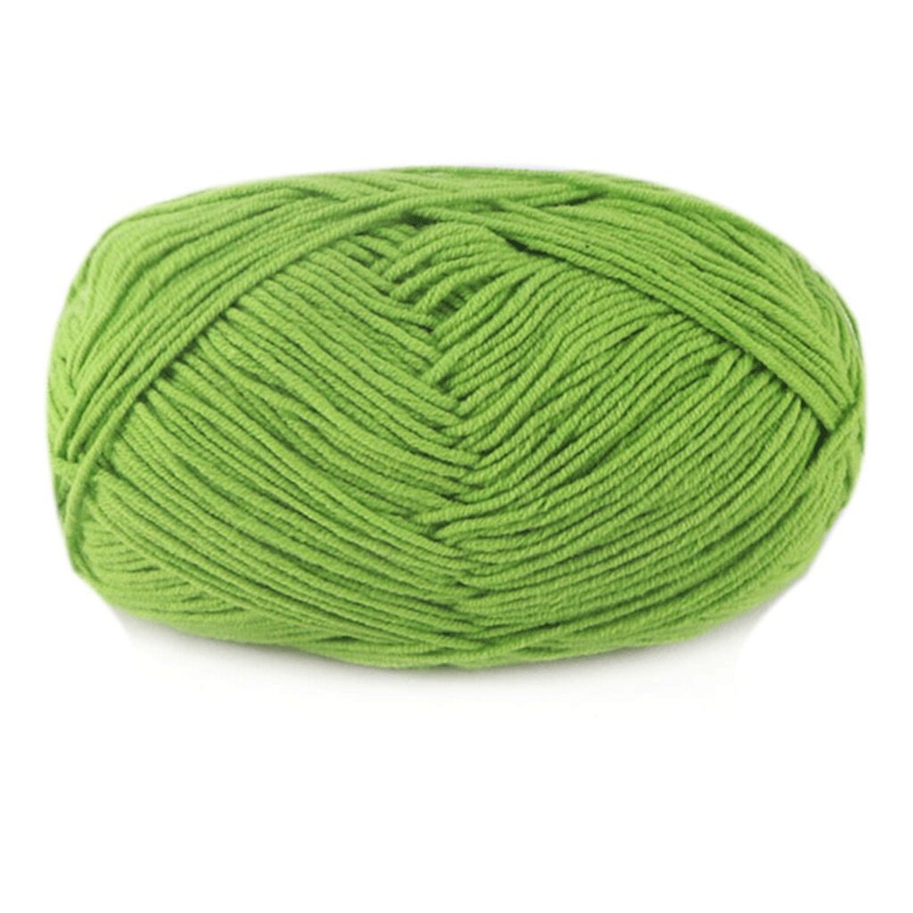 AP 4 Ply Lintfree Cotton Yarn Crochet & Knitting / Benang Kait / Milk