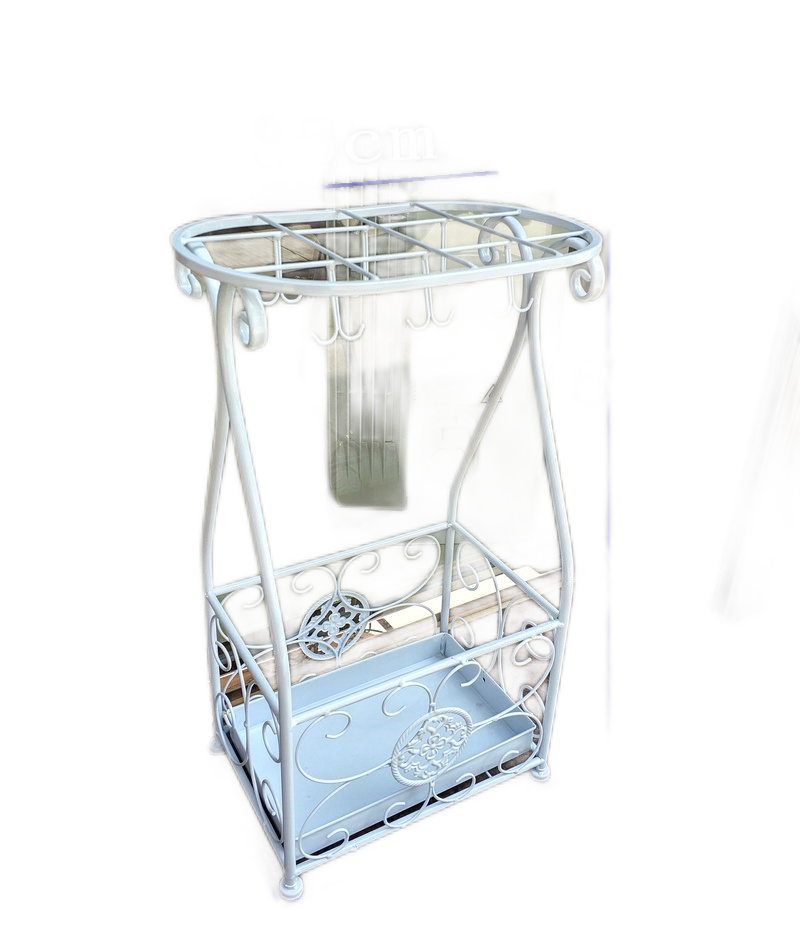 wrought iron umbrella stand