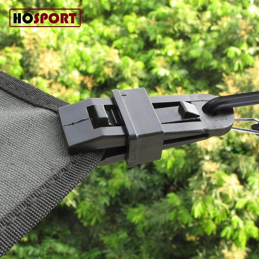 Outdoor Camping Large Canopy Hook Tent Windproof Alligator with Barb Clip