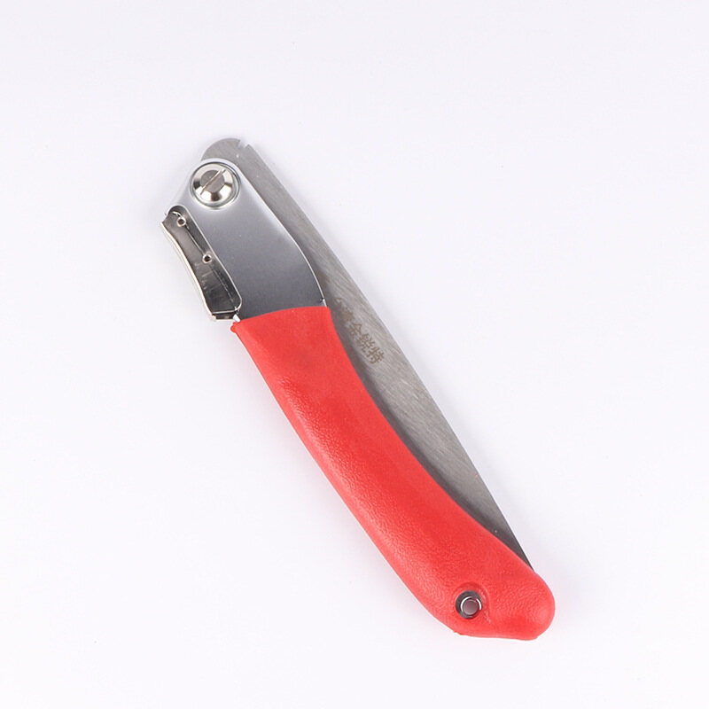Plastic handle folding saw hand saw 210mm woodworking saw hand saw garden pruning modeling tool garden saw