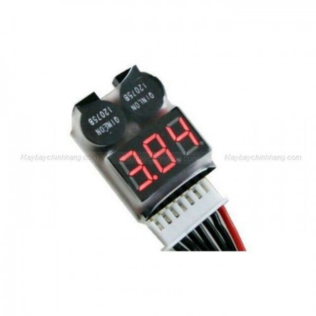 Báo pin lipo rc tích hợp cảnh báo hết pin đồ chơi rc