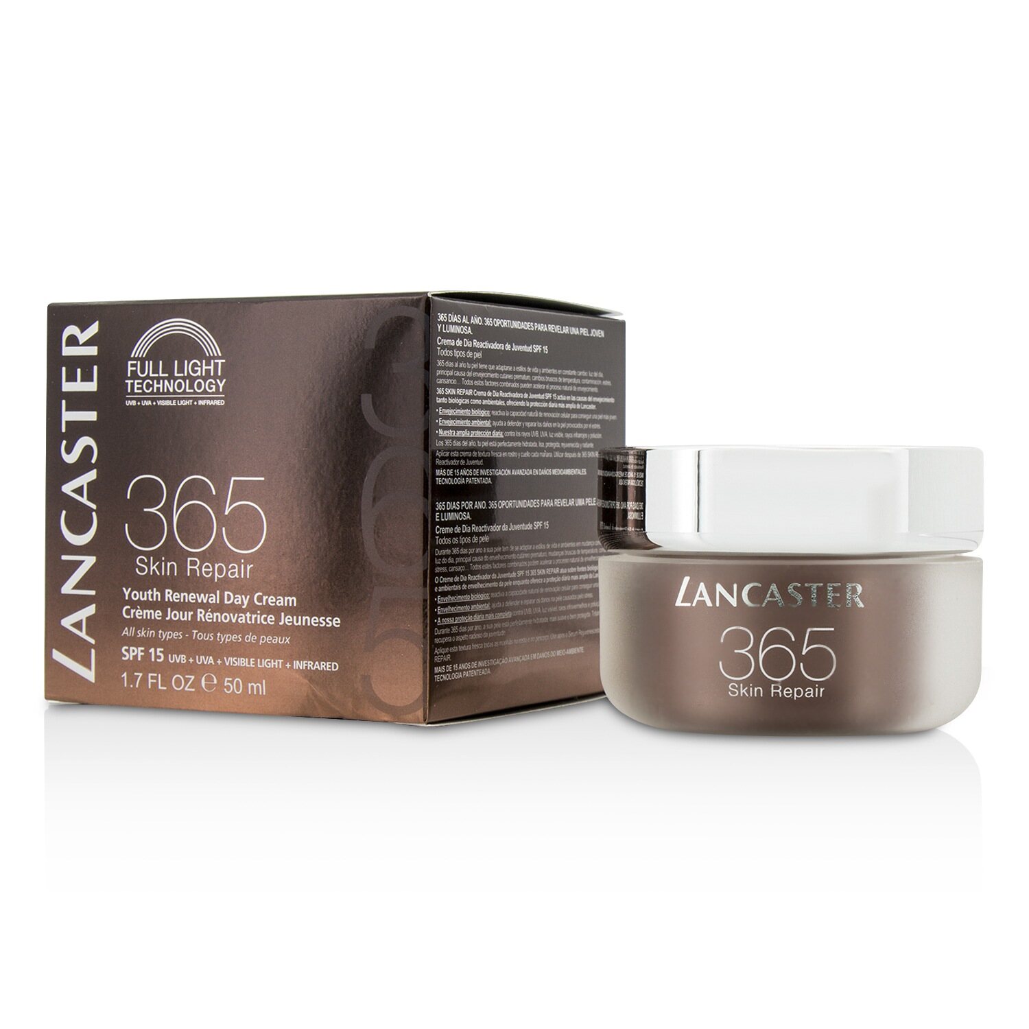 lancaster 365 skin repair day cream spf 15