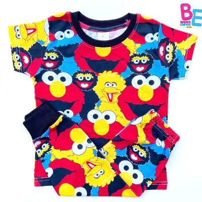 Pyjamas Elmo Baby Kids Big Unisex Boy Girl Size Unisex Boy Girl Sleepwear