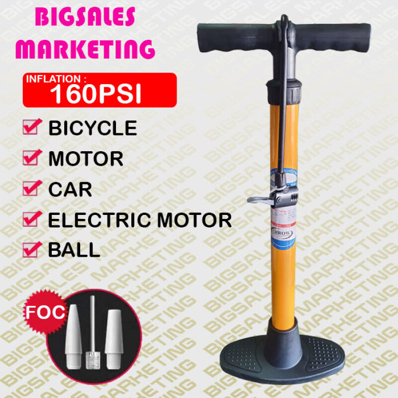 BIGSALES Bicycle,Motor,Ball Plastic Hand Pump/Pam Angin Tayar/Basikal/Bola