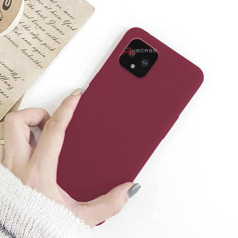 PlusCase cho Google Pixel 4 XL Ốp Lưng Đá Sa Thạch Mềm Siêu Mỏng Mỏng Bảo Vệ Điện Thoại
