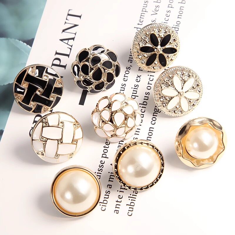 No Sew Button Pins Cover Up Buttons Women Shirt Brooch Buttons Detachable Buttons Pins for Clothes Shirt Sweater Decor