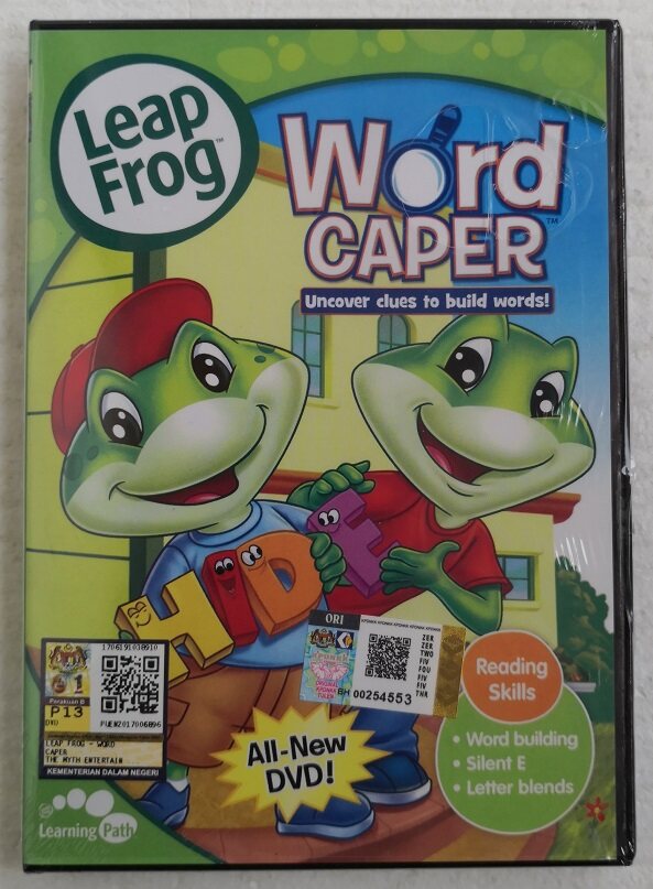 LeapFrog [Reading Skills] Word Caper DVD Children Educational Series ...