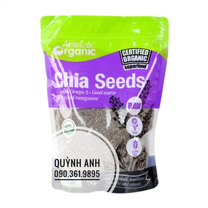 Hạt Chia Úc Gói 1kg