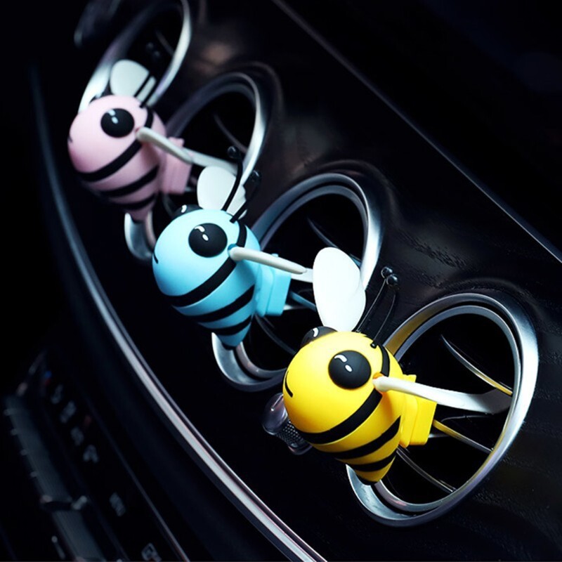 Perfume Diffuser Decor Clips Colorful Bees with Fragrant Slice Air Freshener Auto Accessories Solid Perfume