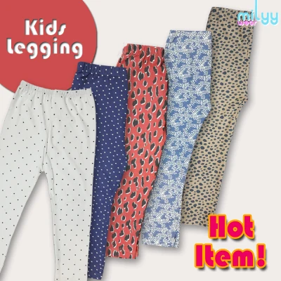 KIDS LEGGING [H&M] [1Y-8Y] | Legging Budak Murah | Legging Baby | Seluar Legging Murah | Cotton Spandex