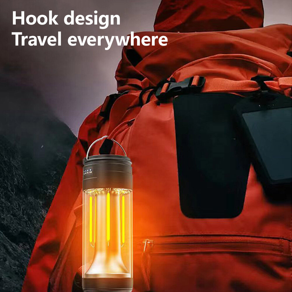 Multi-Function 4h led camping lantern waterproof USB rechargeable LED Flashlight lamp 4 light modes for power loss lamp outdoor Indoor