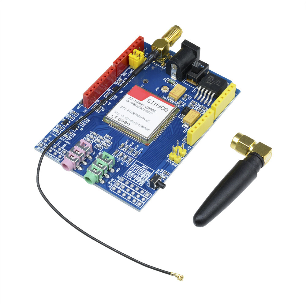 【DIYMORE】SIM900 GPRS/GSM Shield Development Board Quand-band Module Kit For Arduino