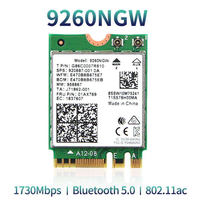 Card Mạng Wifi M.2 Không Dây 2030Mbps 2.4G 5Ghz Dành Cho Máy Tính Xách Tay