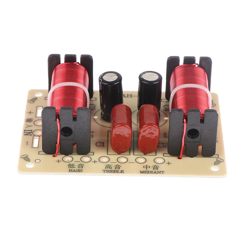 Fkend Audio Speaker Crossover Circuit 3 Way 900-4000Hz Frequency Divider Module