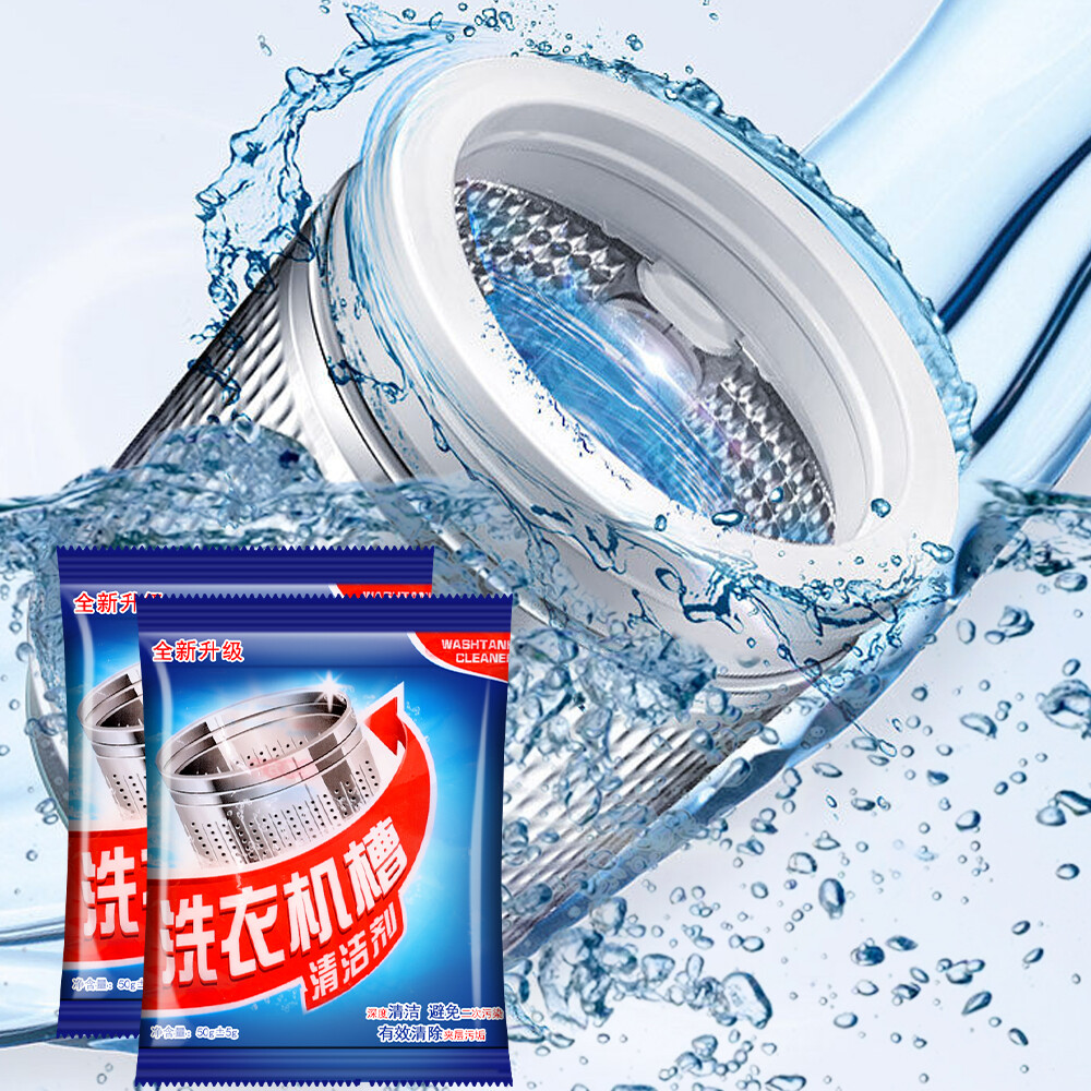 Máy giặt sạch hơn viên nén sủi bọt làm sạch sâu máy giặt khử mùi loại bỏ vết bẩn chất tẩy rửa cho máy giặt